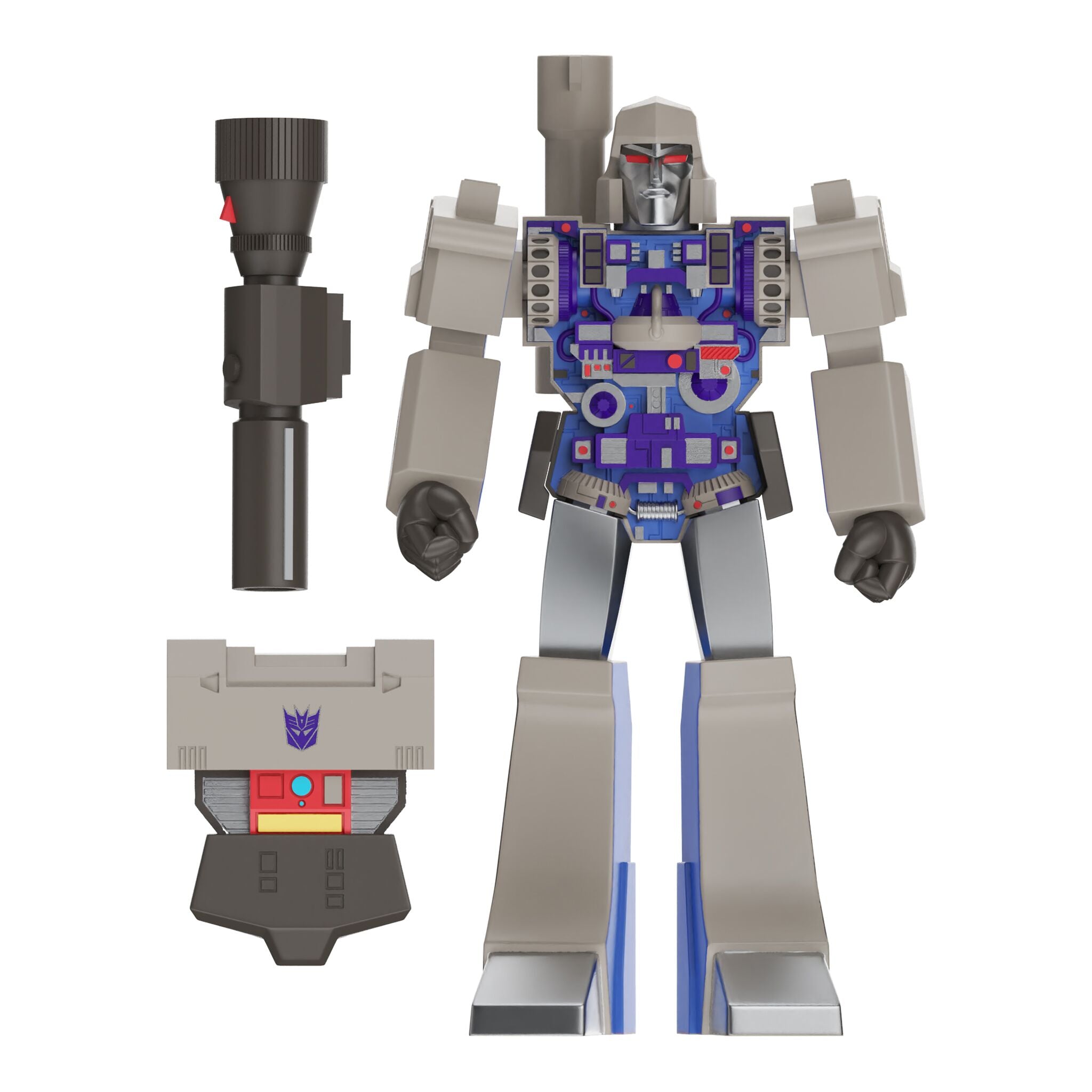 Super7 Super Cyborg Goodbye Megatron figura 30 cm SDCC