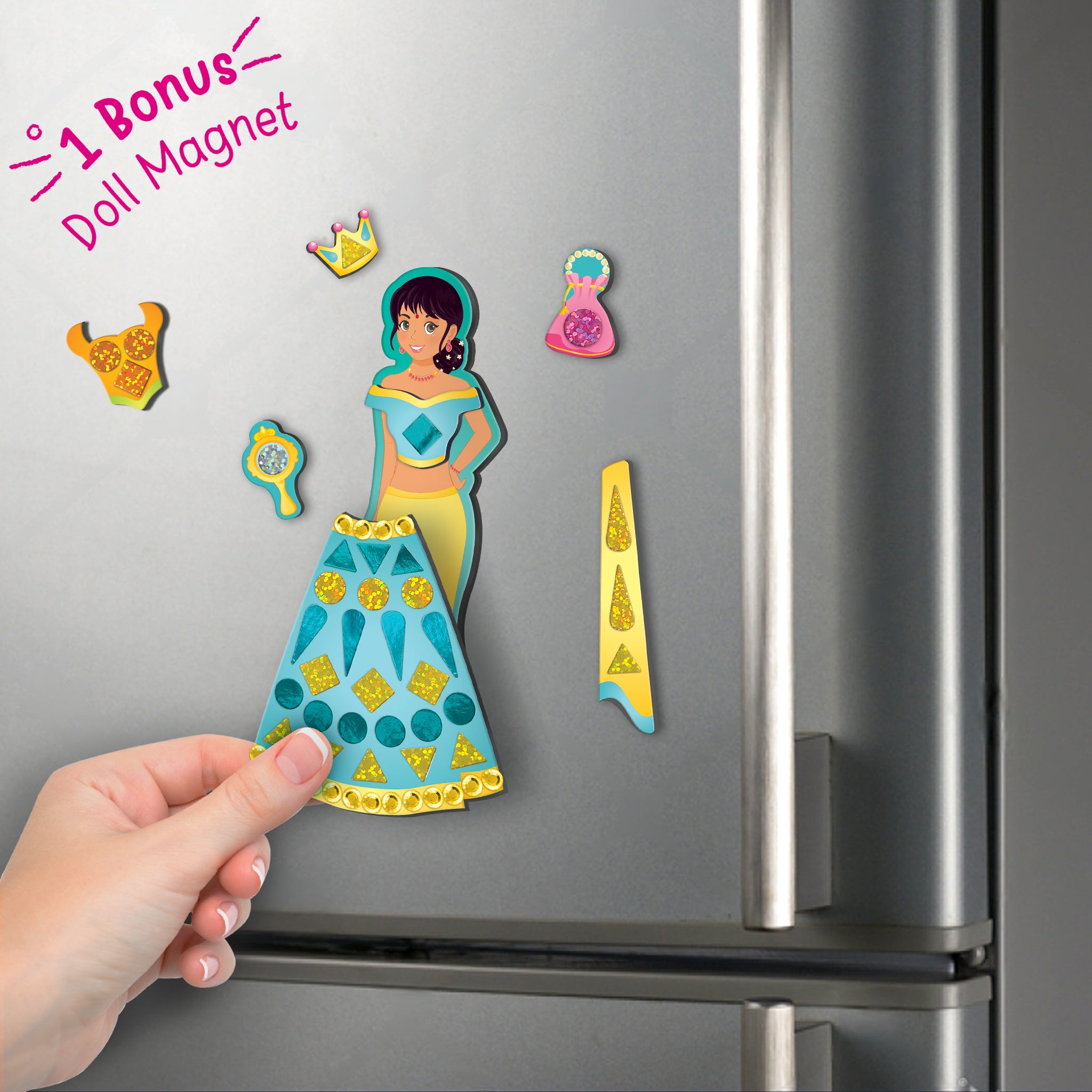 Imagimake Magnetic Dress Up Indian Princess joc magnetic