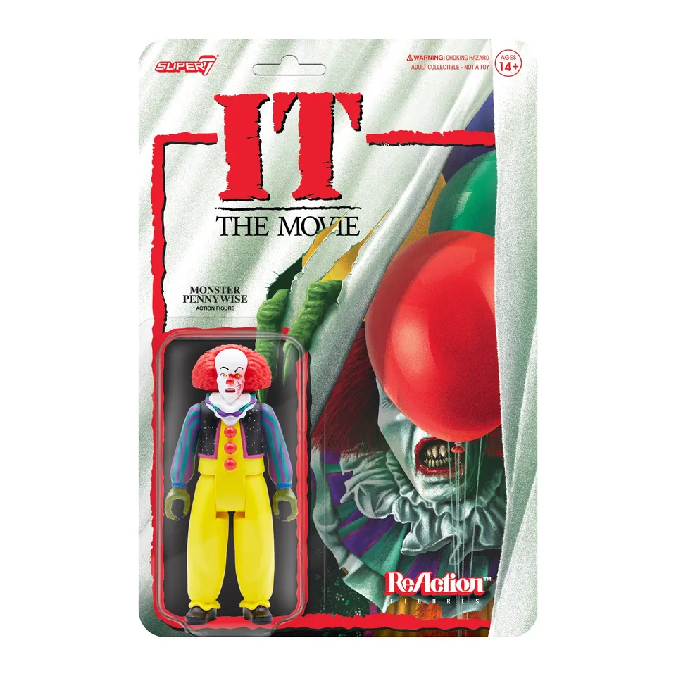 Super7 IT ReAction Pennywise Monster figurină 9,5 cm
