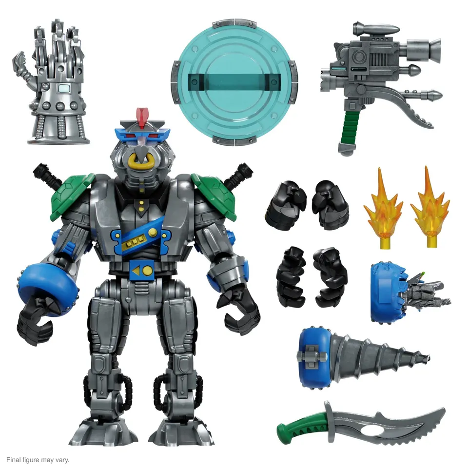 Super7 TMNT Ultimates Robotic Bebop figurina 20 cm W7