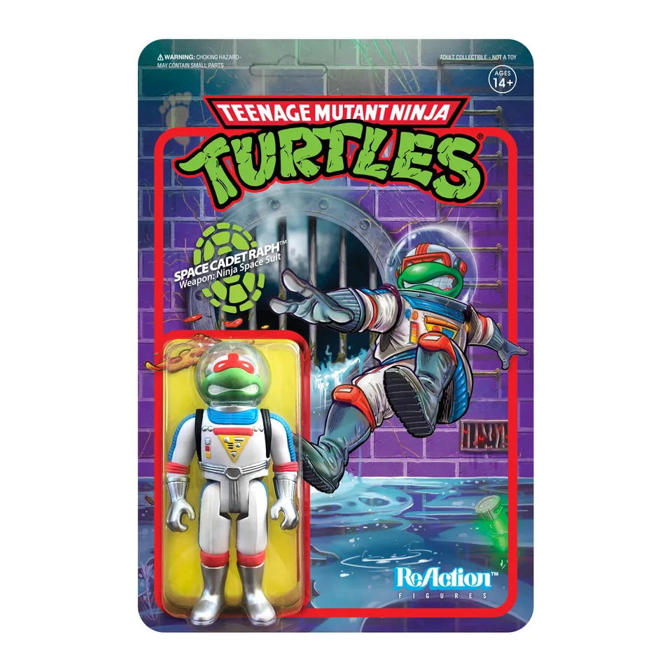 Super7 ReAction Wave 2 Space Cadet Raphael figurină 9,5 cm