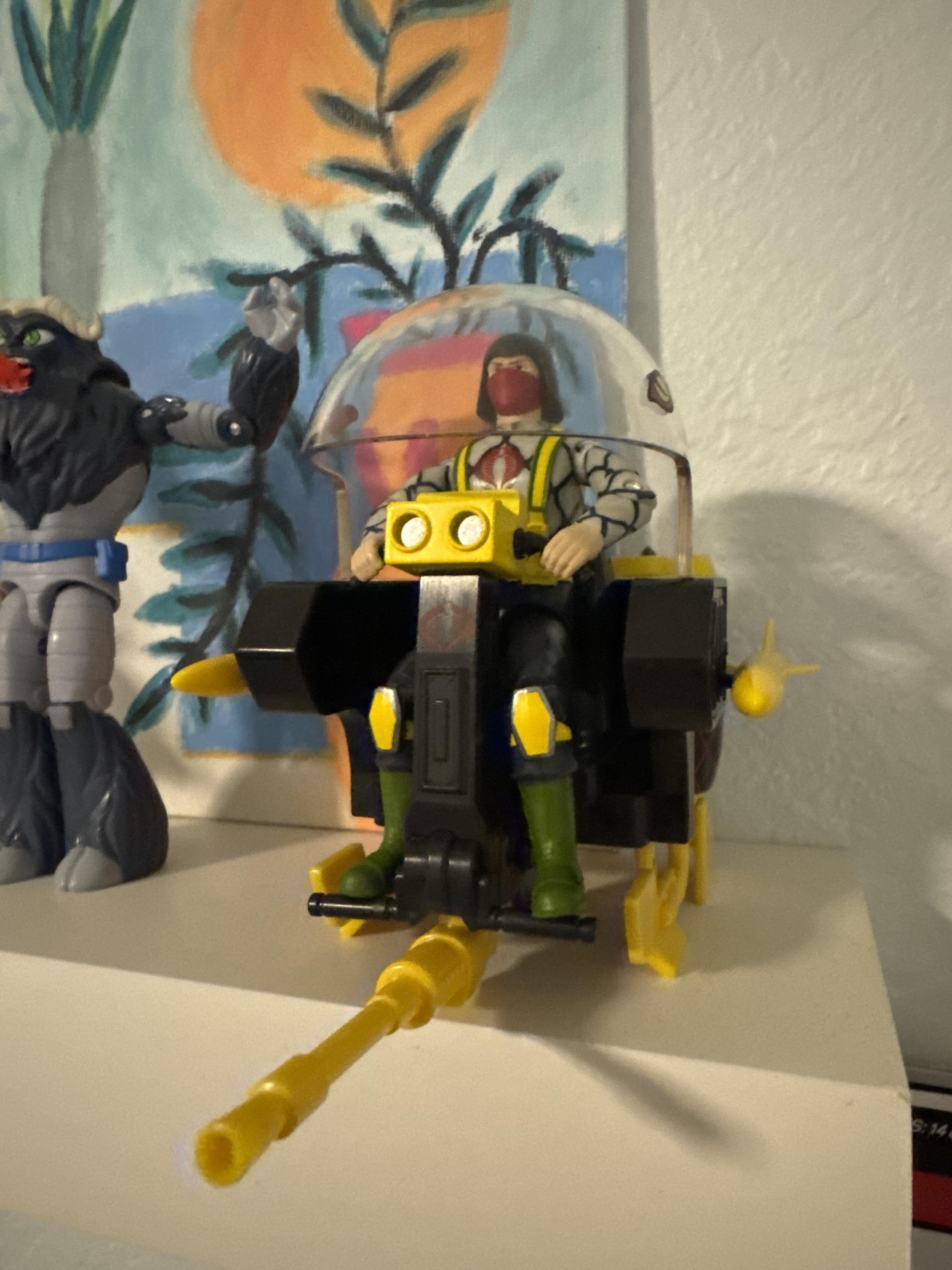 Super7 G.I. Joe Trubble Bubble vehicul Cobra Python Patrol