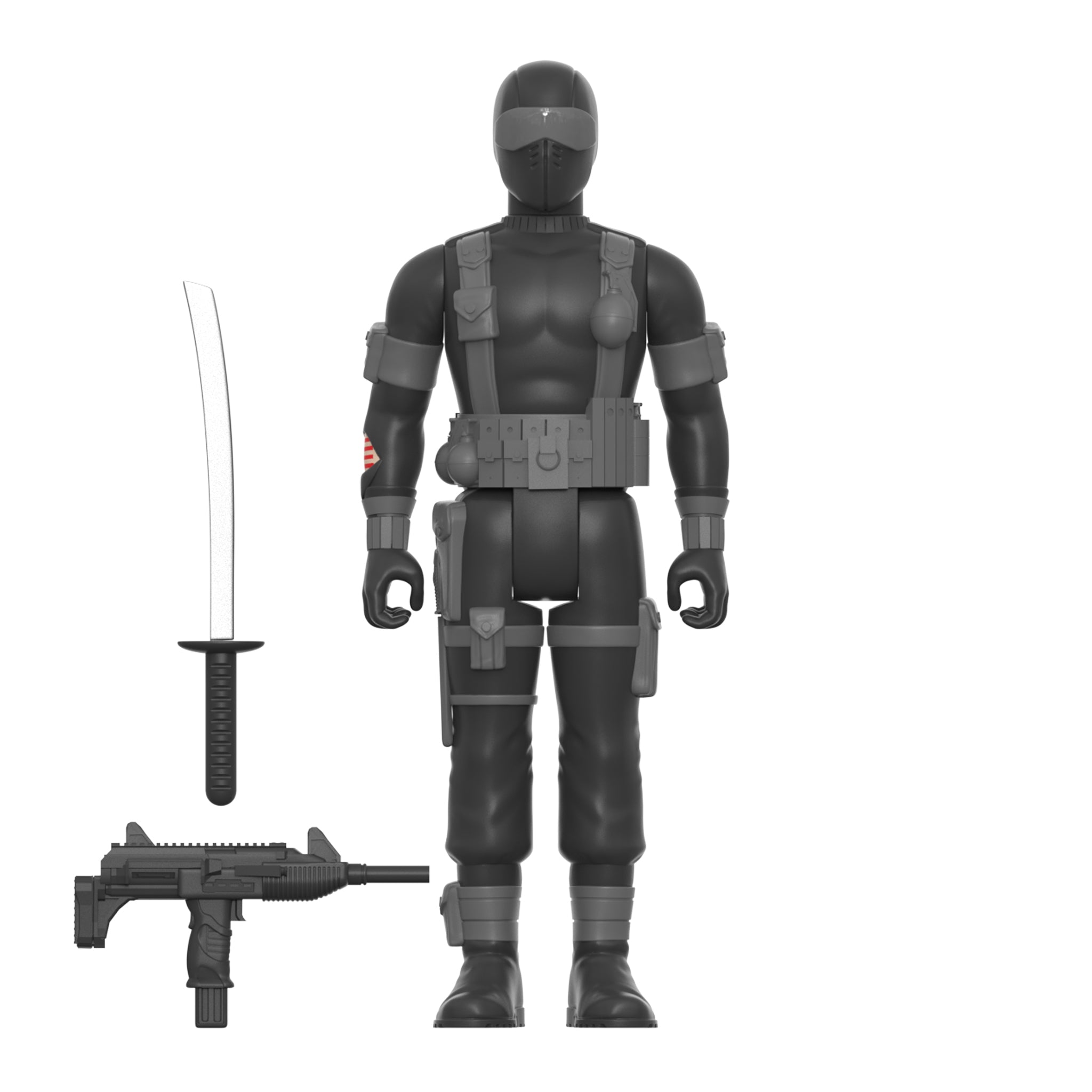Super7 ReAction G.I. Joe Snake Eyes Comic figurina 9cm