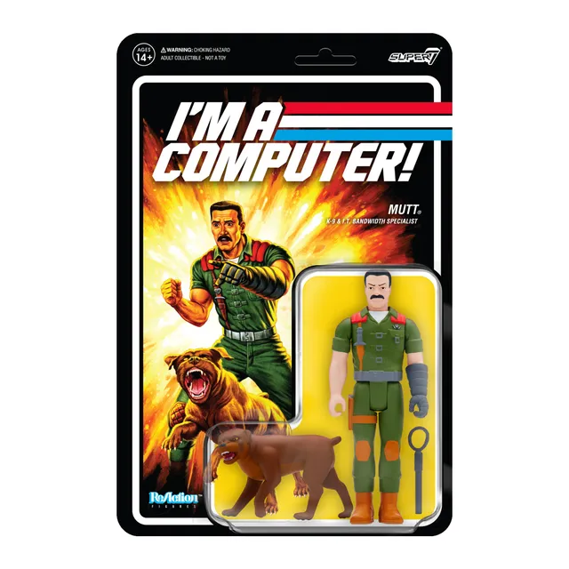 Super7 G.I. Joe ReAction Mutt PSA figurina Wave 3