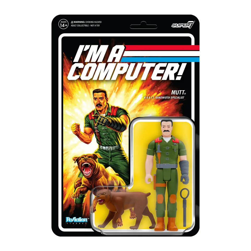 Super7 G.I. Joe ReAction Mutt PSA figurina Wave 3