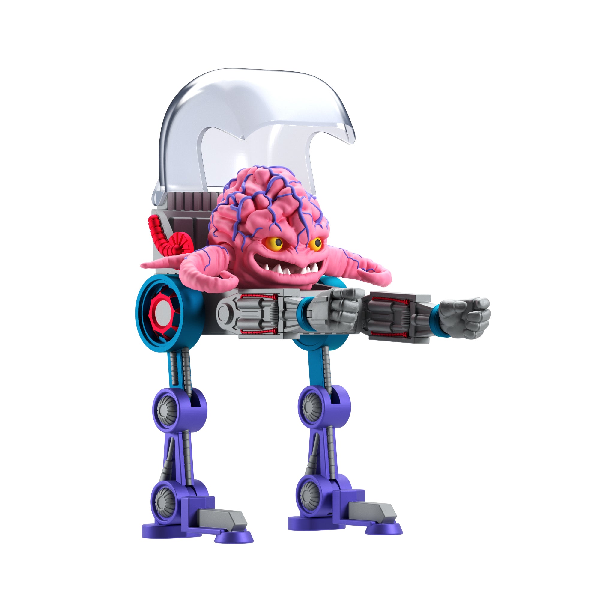 Super7 TMNT Krang Ultimates figurina 18 cm creier