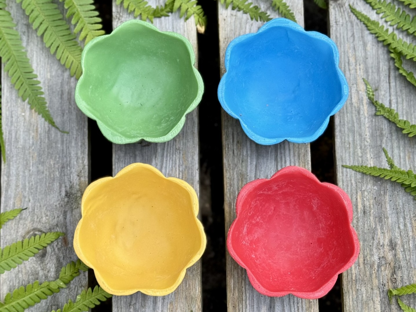 Yellow Door Flower Bowls boluri sortare 4 culori