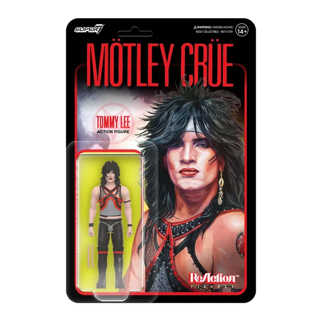 Super7 ReAction Motley Crue Tommy Lee figurină Shout Devil