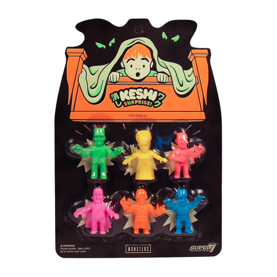 Super7 Keshi Universal Monsters set 6 mini-figurine