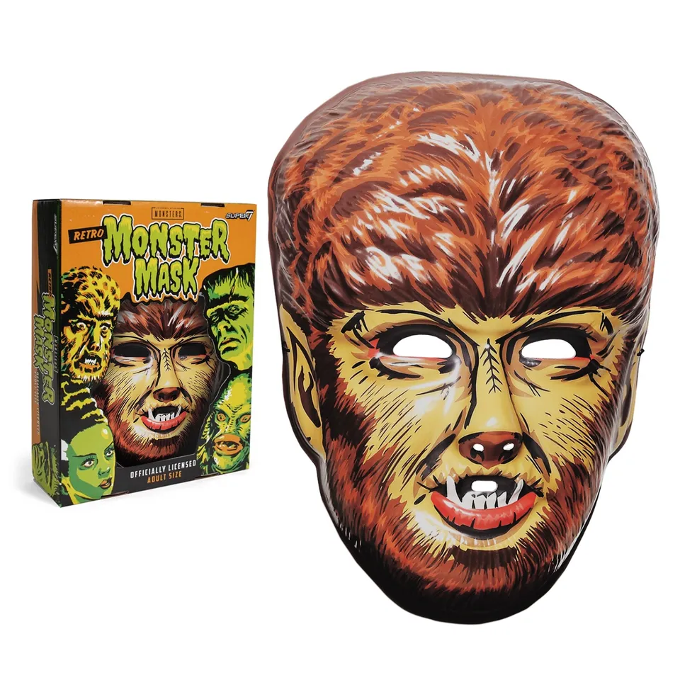 Super7 Universal Monsters masca Wolfman maro plastic
