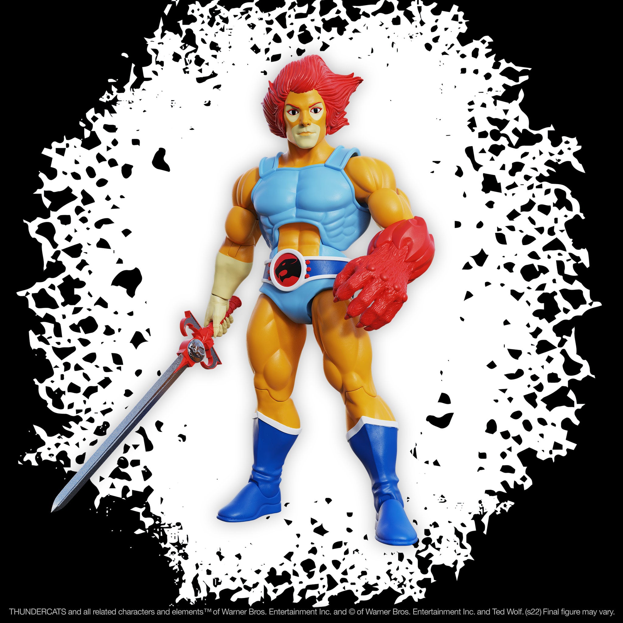 Super7 ThunderCats ULTIMATES Lion-O Toy Recolor figurina 7 inch