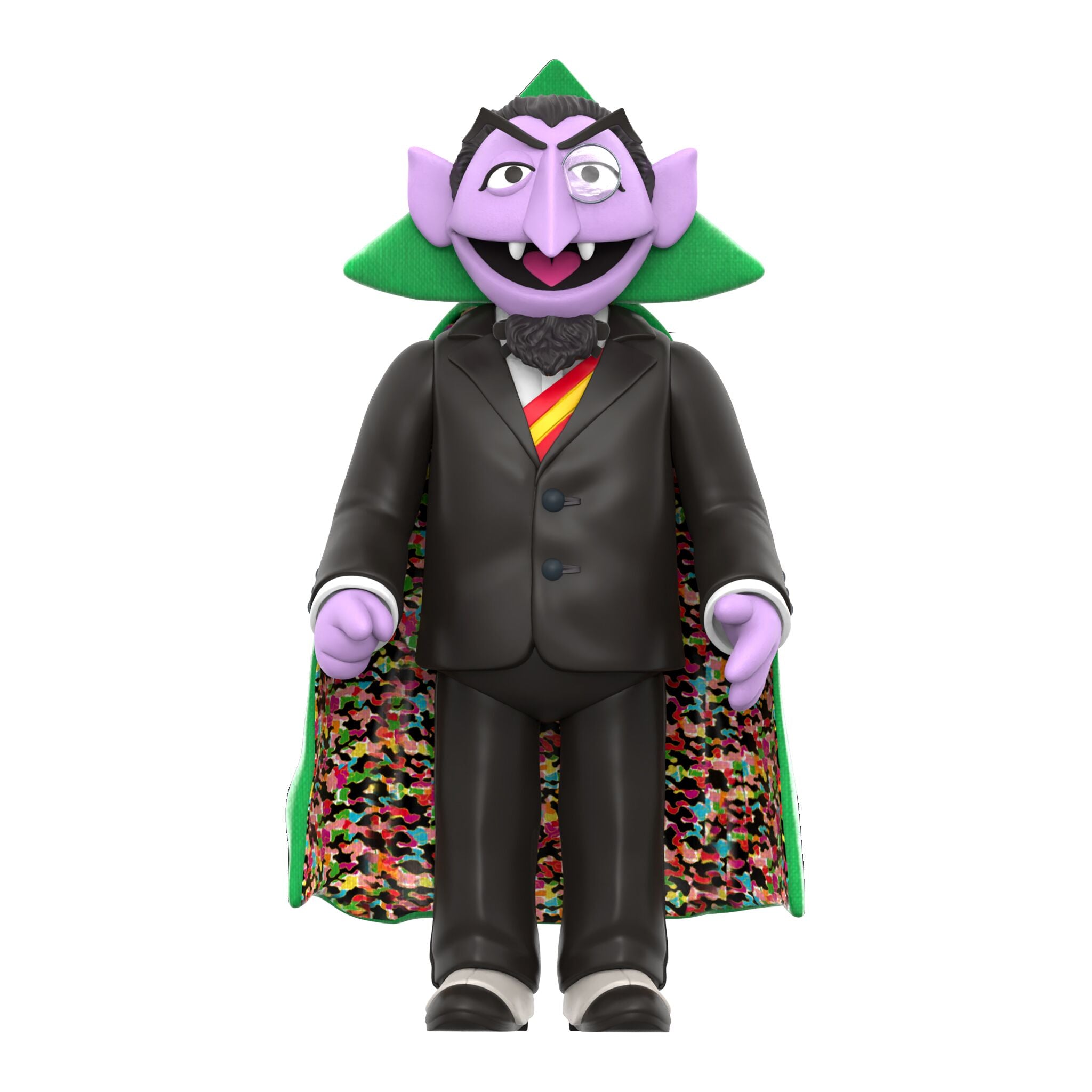 Super7 Sesame Street Count von Count figurină 38 cm articulată