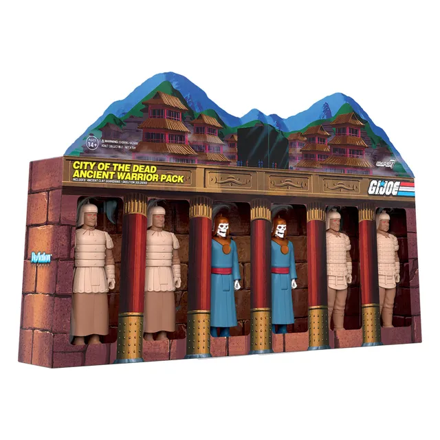 Super7 ReAction G.I. Joe City of the Dead figurine set 6