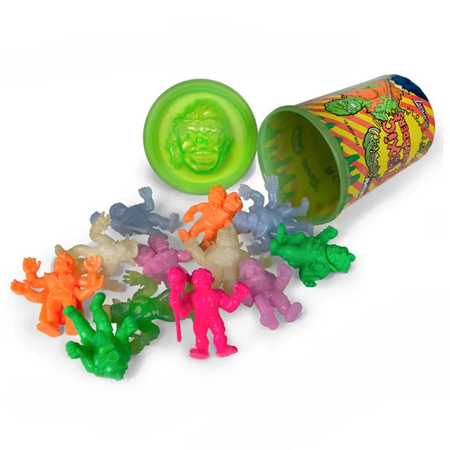 Super7 Toxic Crusaders Keshi Trash Can set 12 figurine