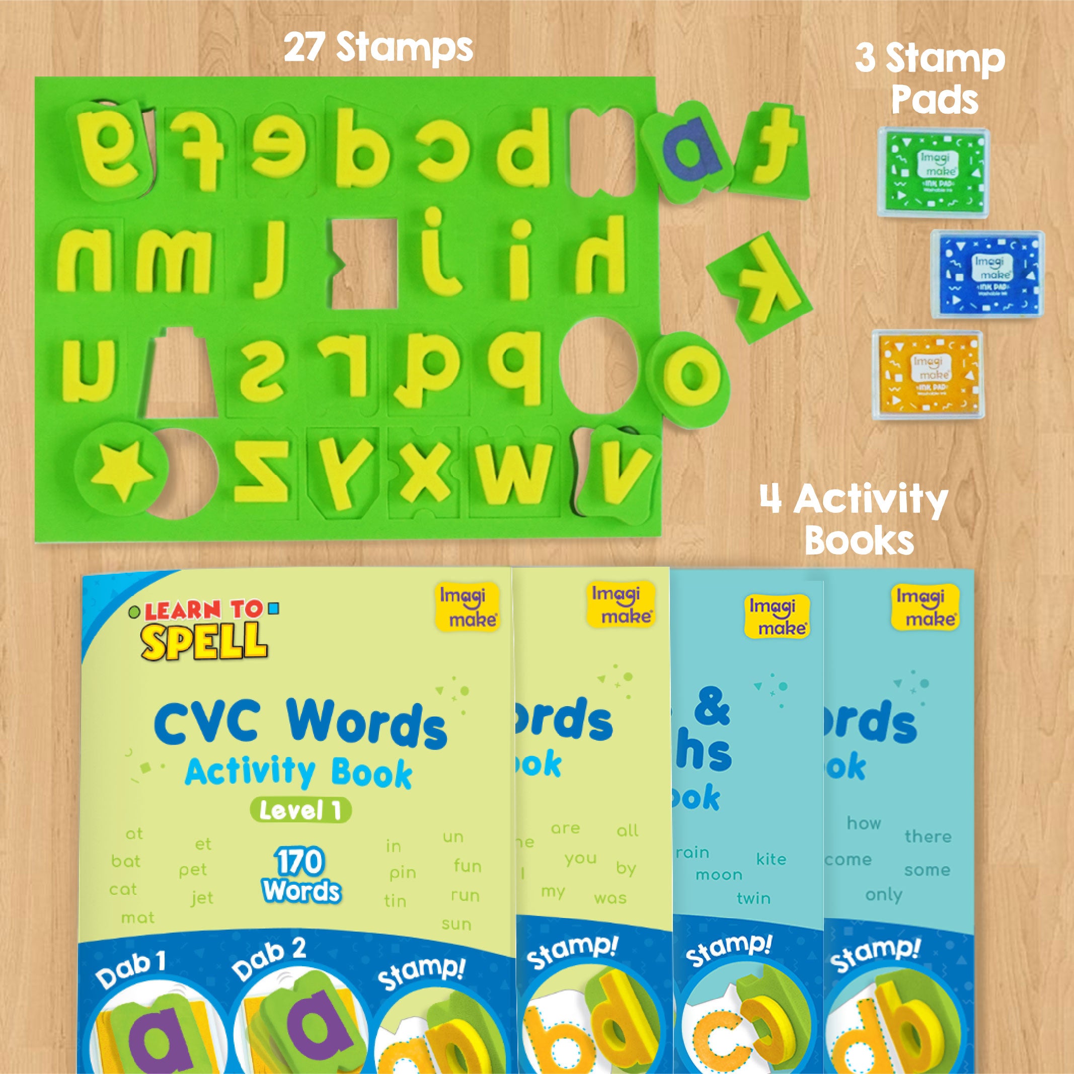 Imagimake Kiddi-Do Junior Combo set educativ 3 în 1