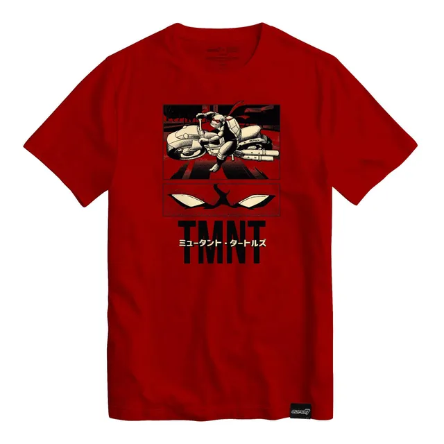 Super7 TMNT Shell Cycle tricou rosu L Raphael bumbac