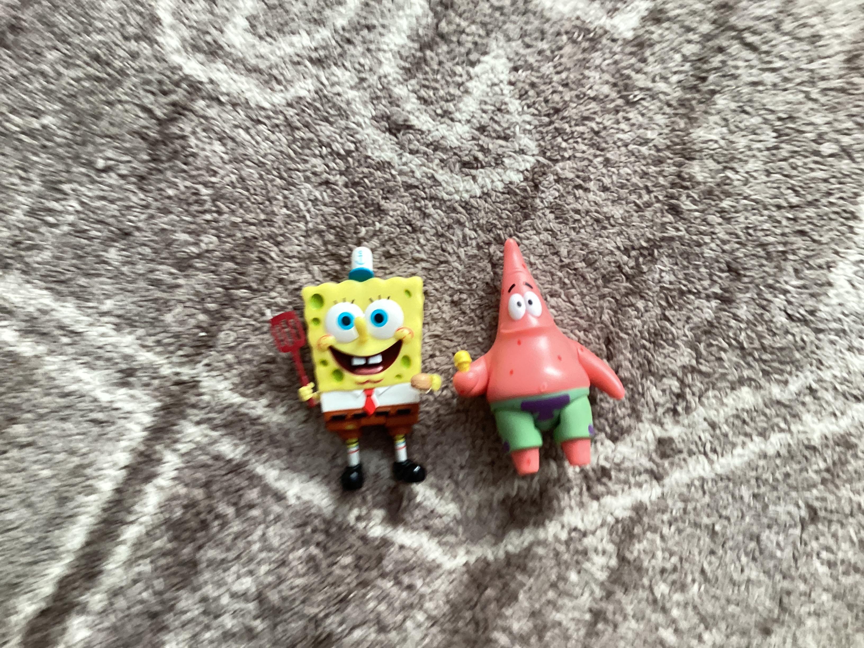 Super7 SpongeBob Patrick BFF set 2 figurine glitter