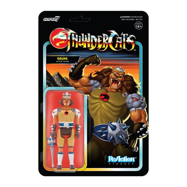 Super7 ThunderCats ReAction Wave 2 figurina Grune