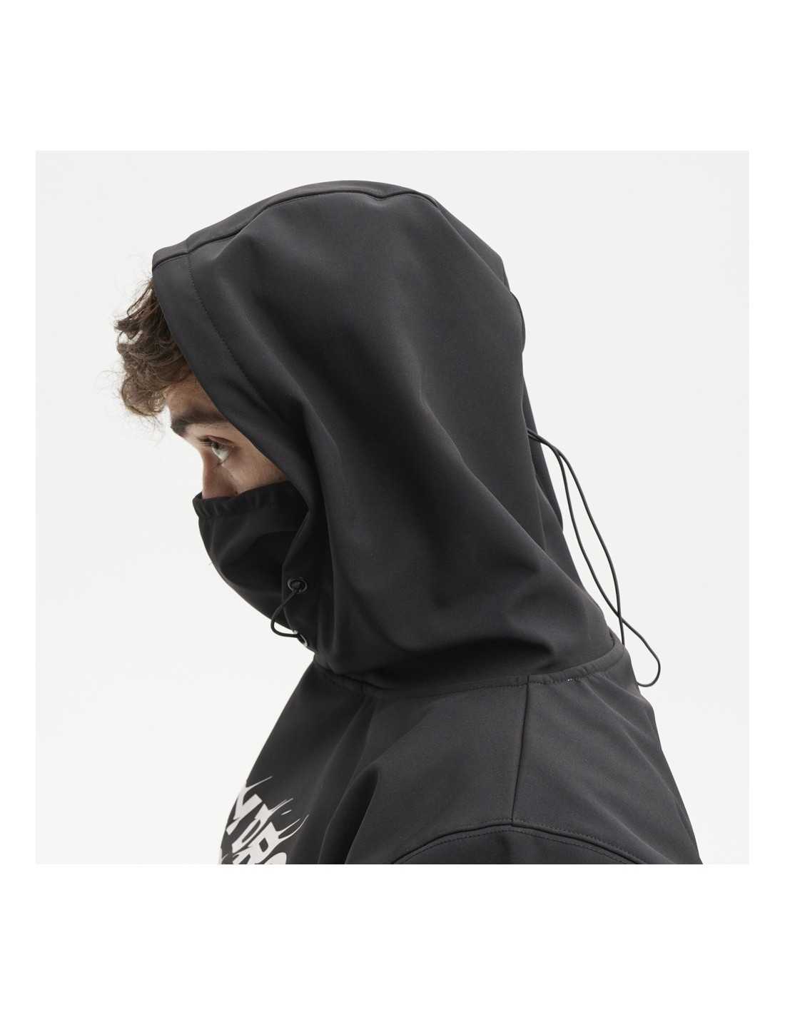 Hydroponic DH Folk Hanorac Softshell Negru