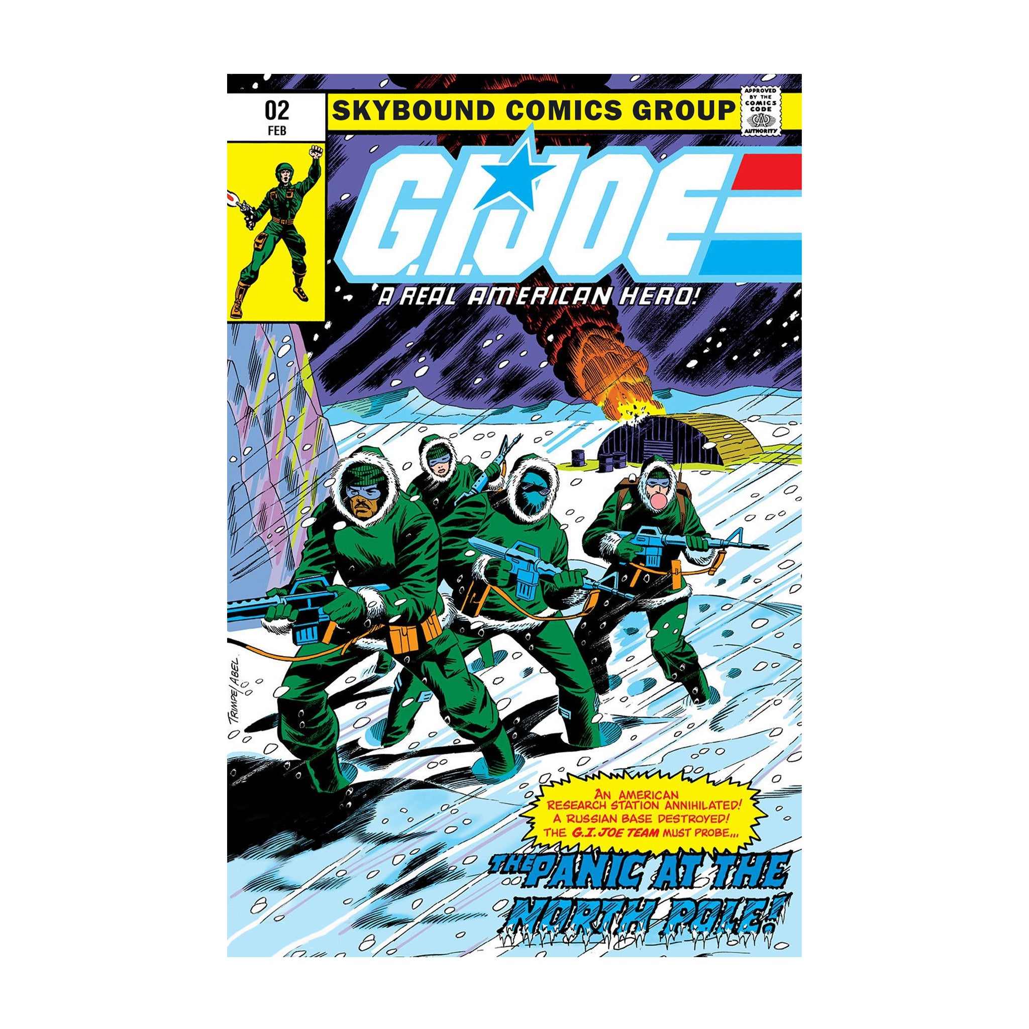 Super7 G.I. Joe Snake Eyes figurina cu revista nr. 2