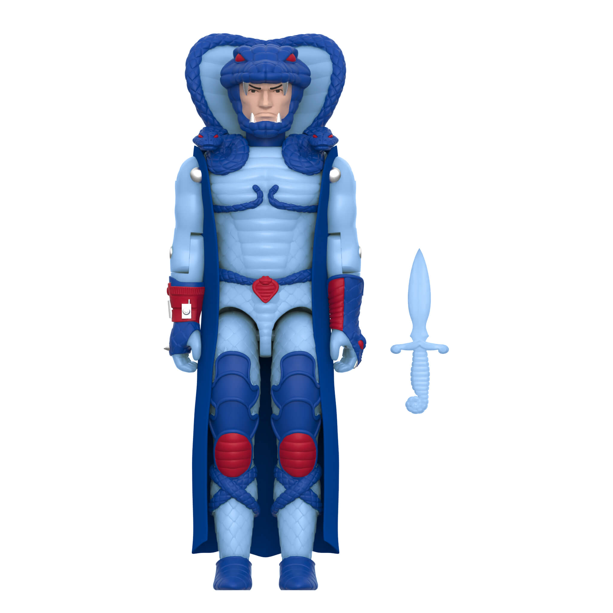 Super7 ReAction+ G.I. Joe Cobra set 3 figurine glow