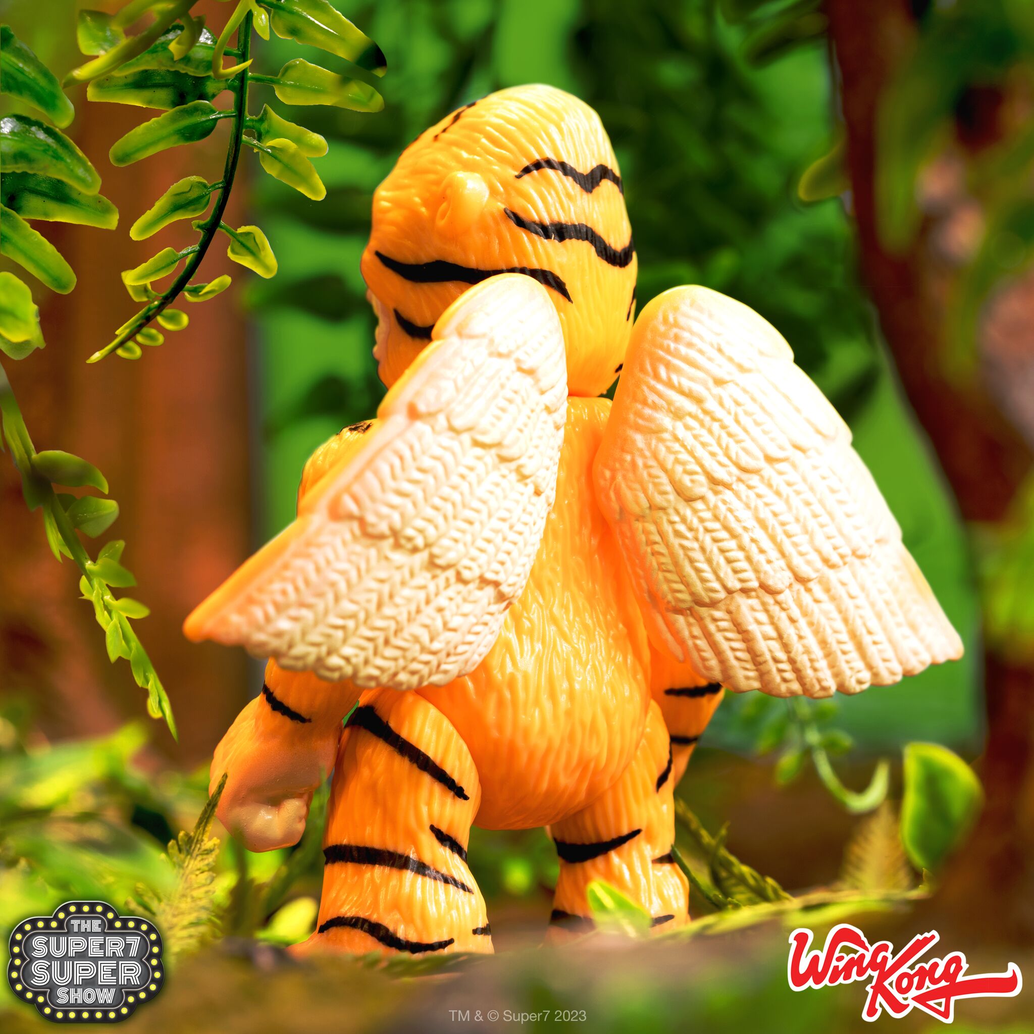 Super7 ReAction Wing Kong Tiger figurina 9,5 cm diorama