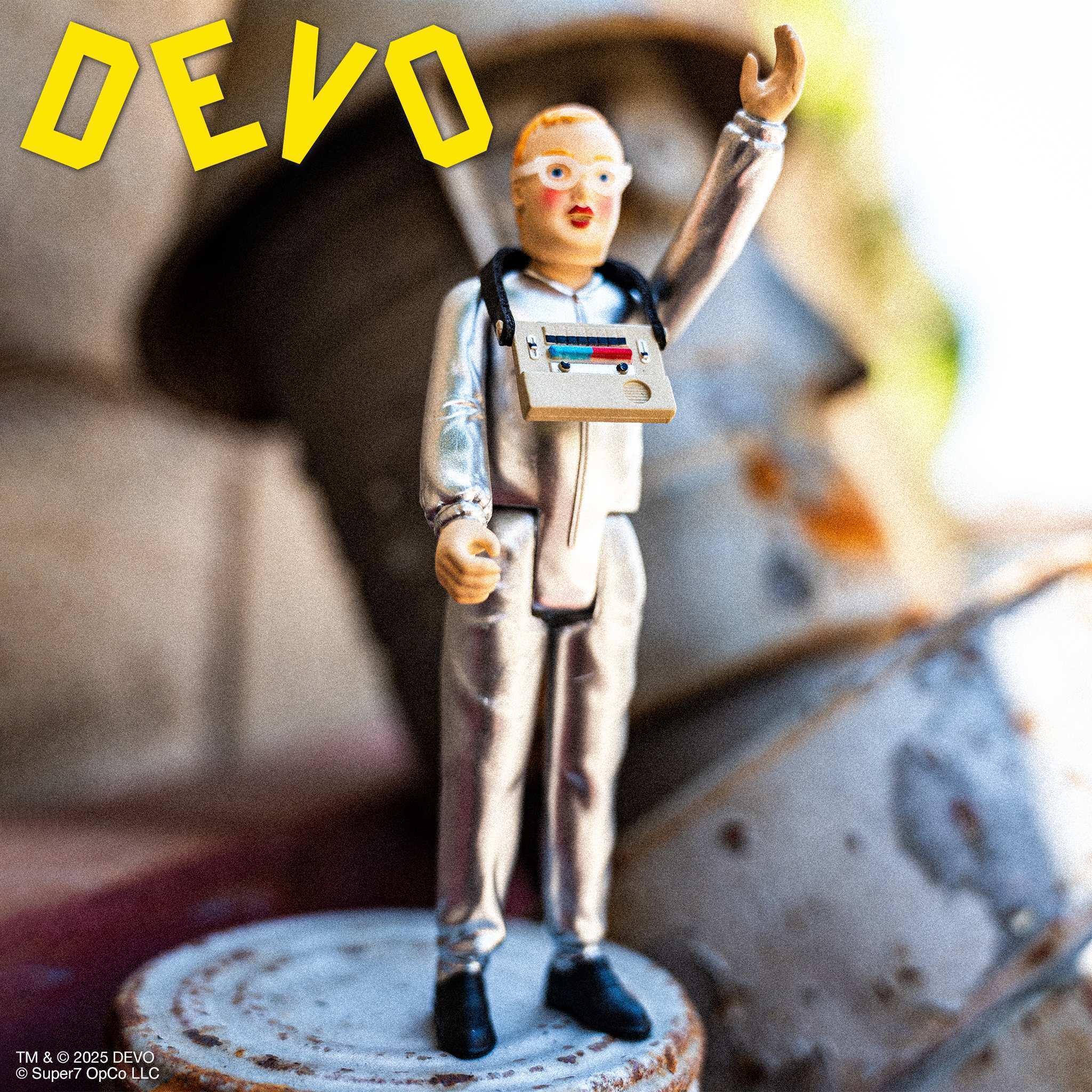 Super7 ReAction Booji Boy figurina Devo Wave 05