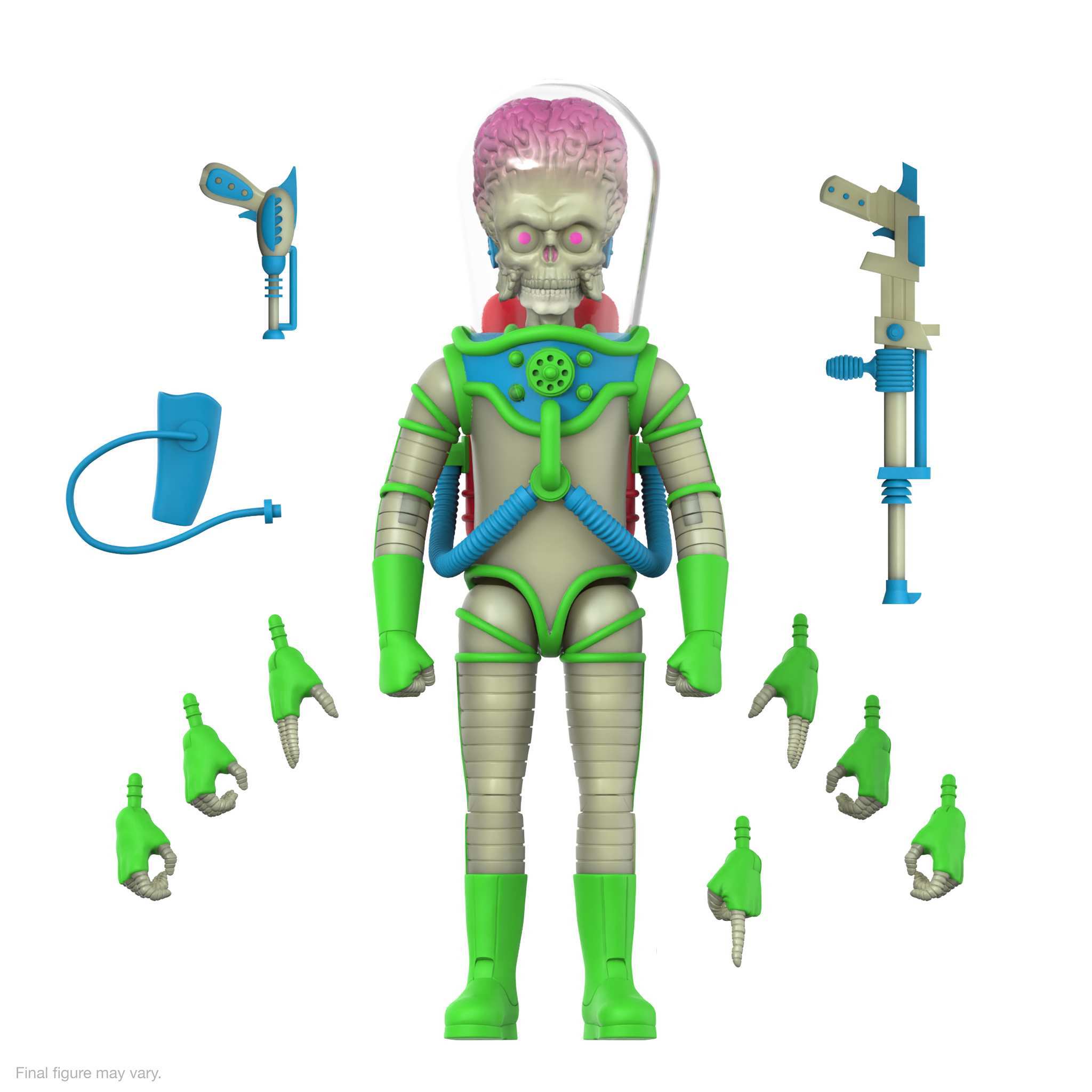 Super7 Mars Attacks ULTIMATES Martian Glow figurina 18 cm
