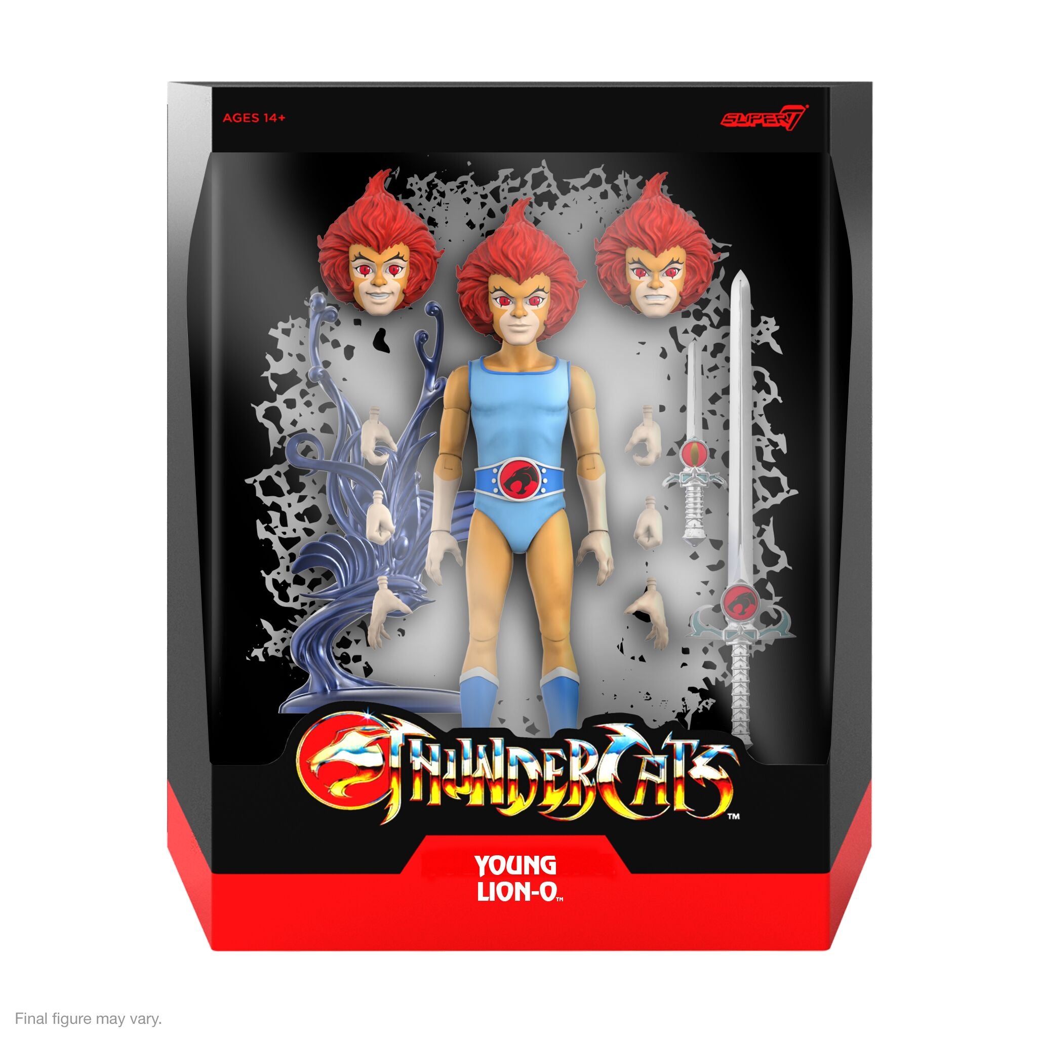 Super7 ThunderCats Ultimates Young Lion-O figurina 7 inch