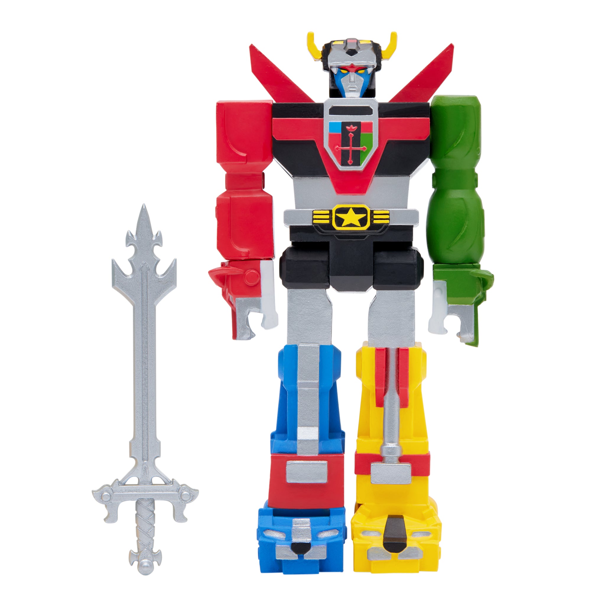 Super7 ReAction Voltron Shogun figurină 9,5 cm
