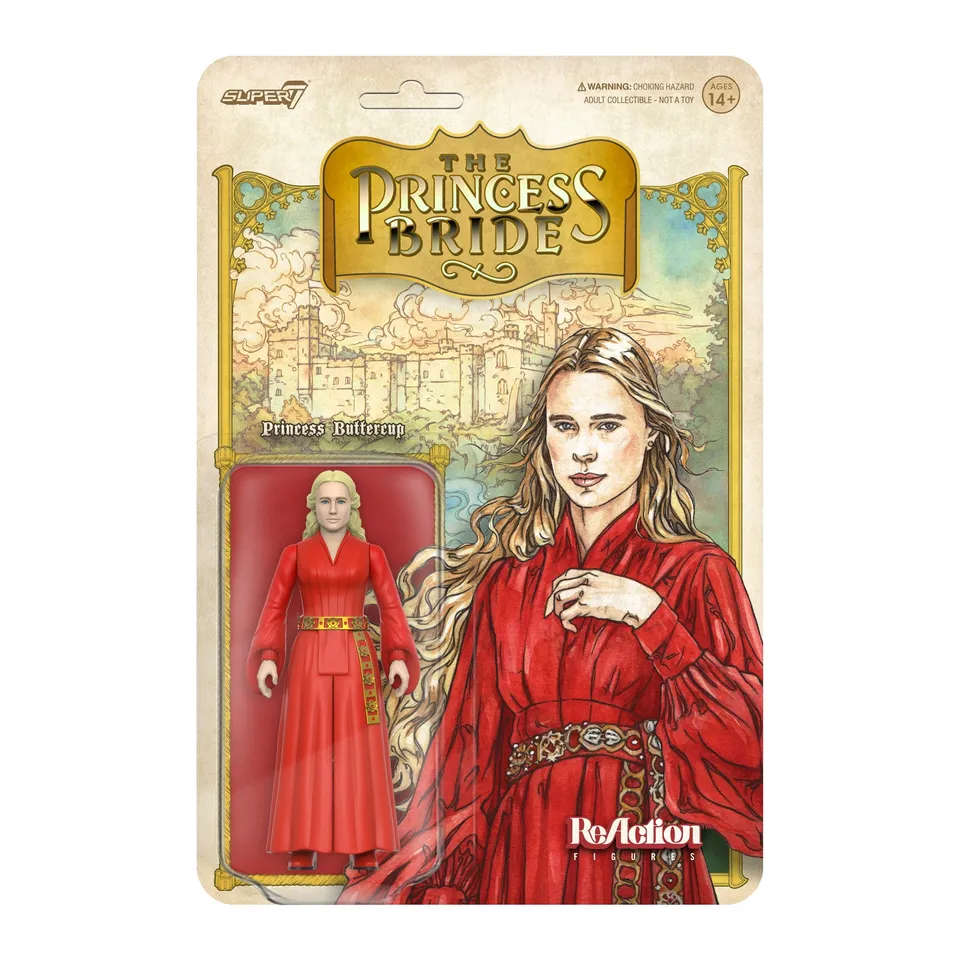 Super7 Princess Bride ReAction Buttercup figurină 3,75 inch