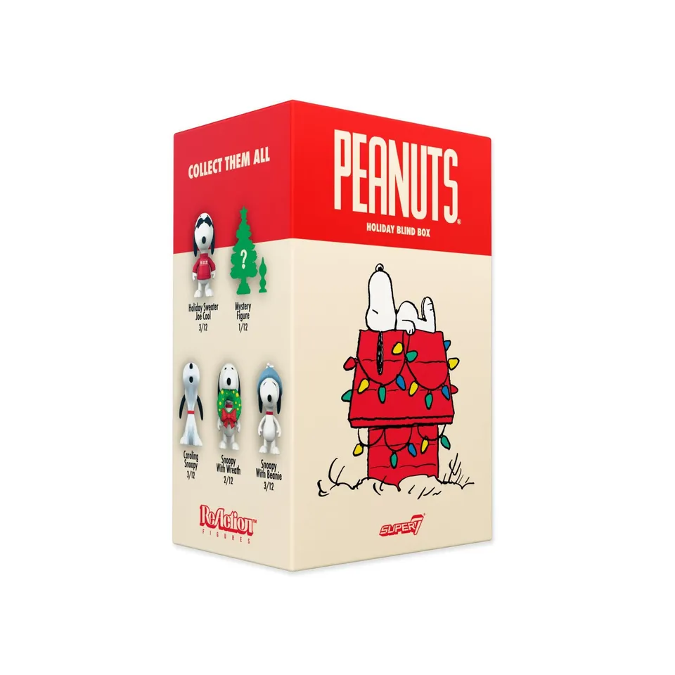 Super7 Peanuts Snoopy Holiday Wave 11 figurină blind box 9,5 cm