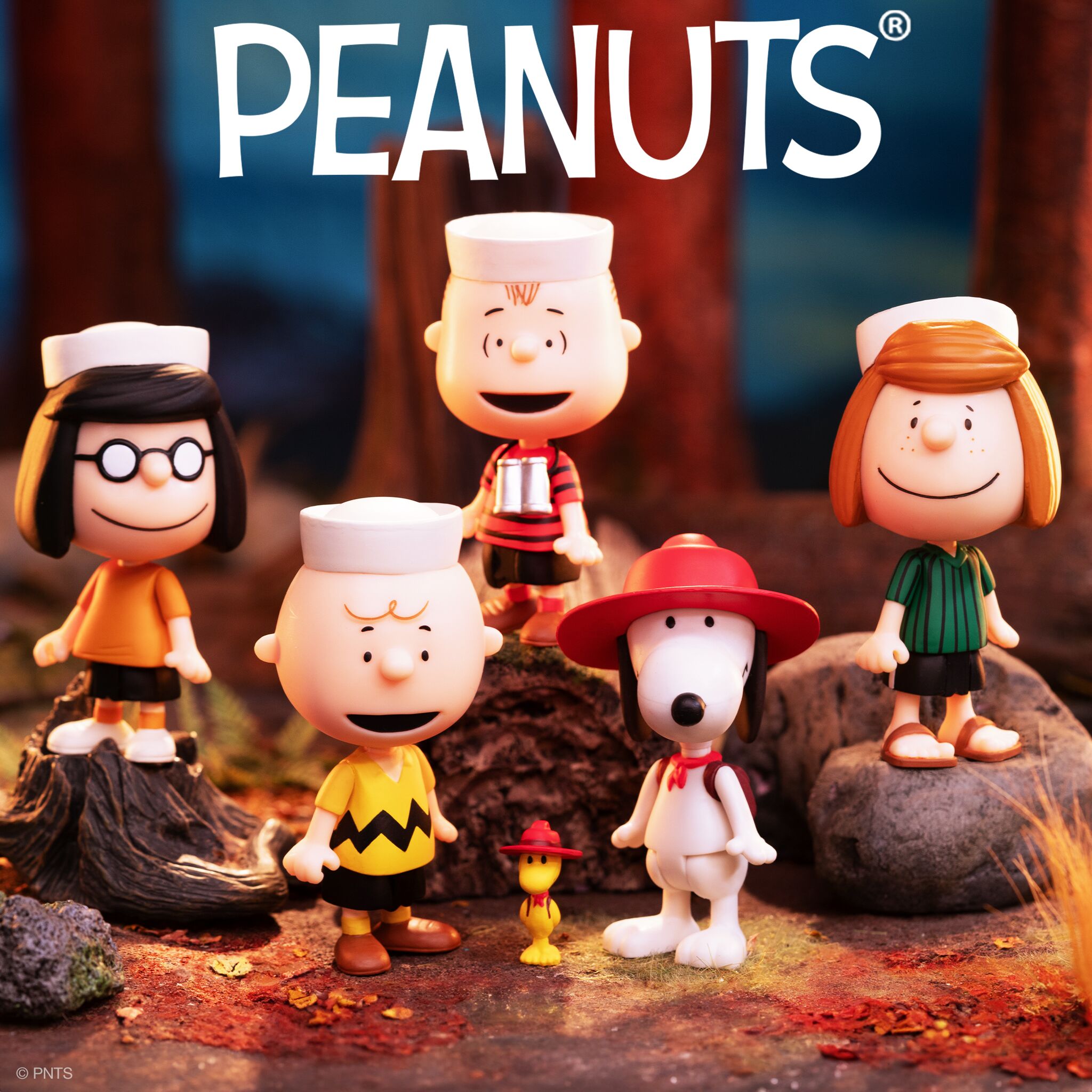 Super7 Peanuts Camp blind box figurina surpriza 9,5 cm