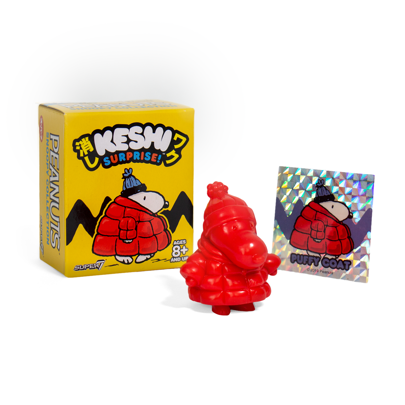 Super7 Peanuts Snoopy Keshi cutie oarba set 24