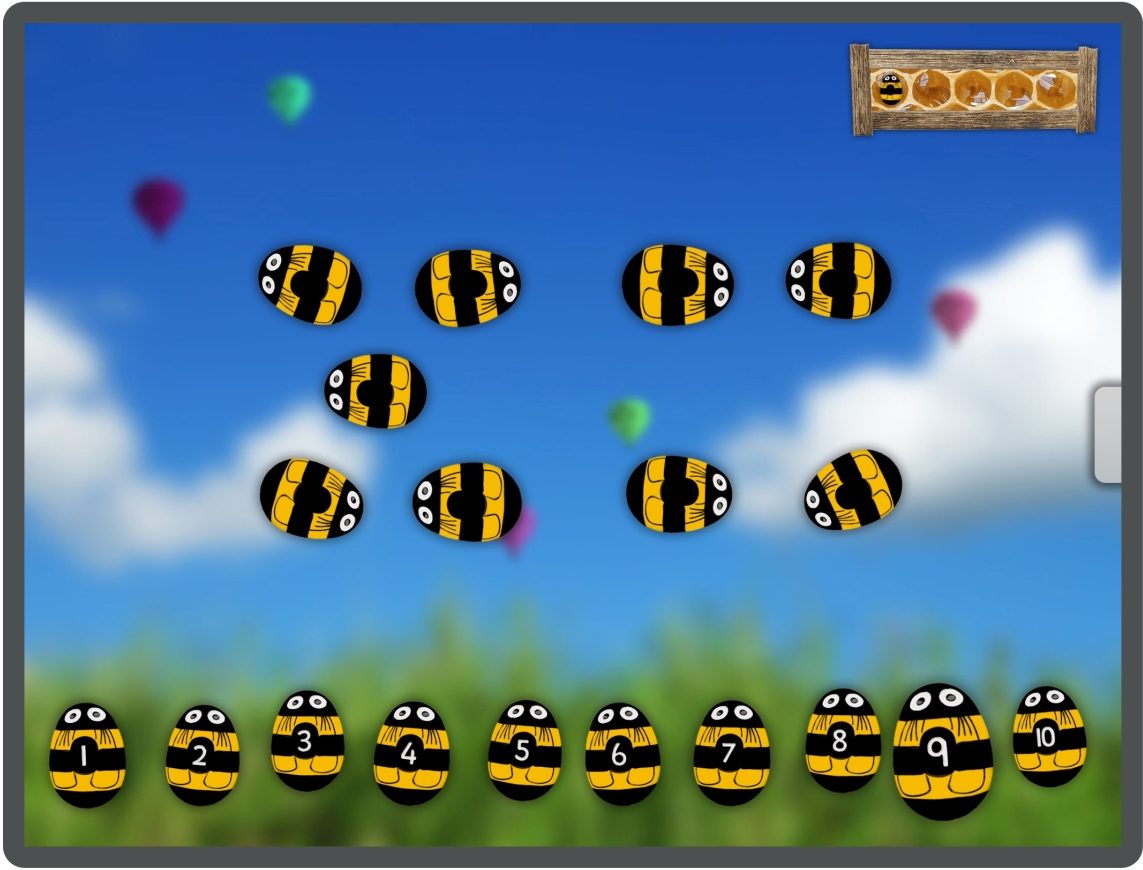 Yellow Door Number Patterns and Bonds aplicatie adunare 0-10