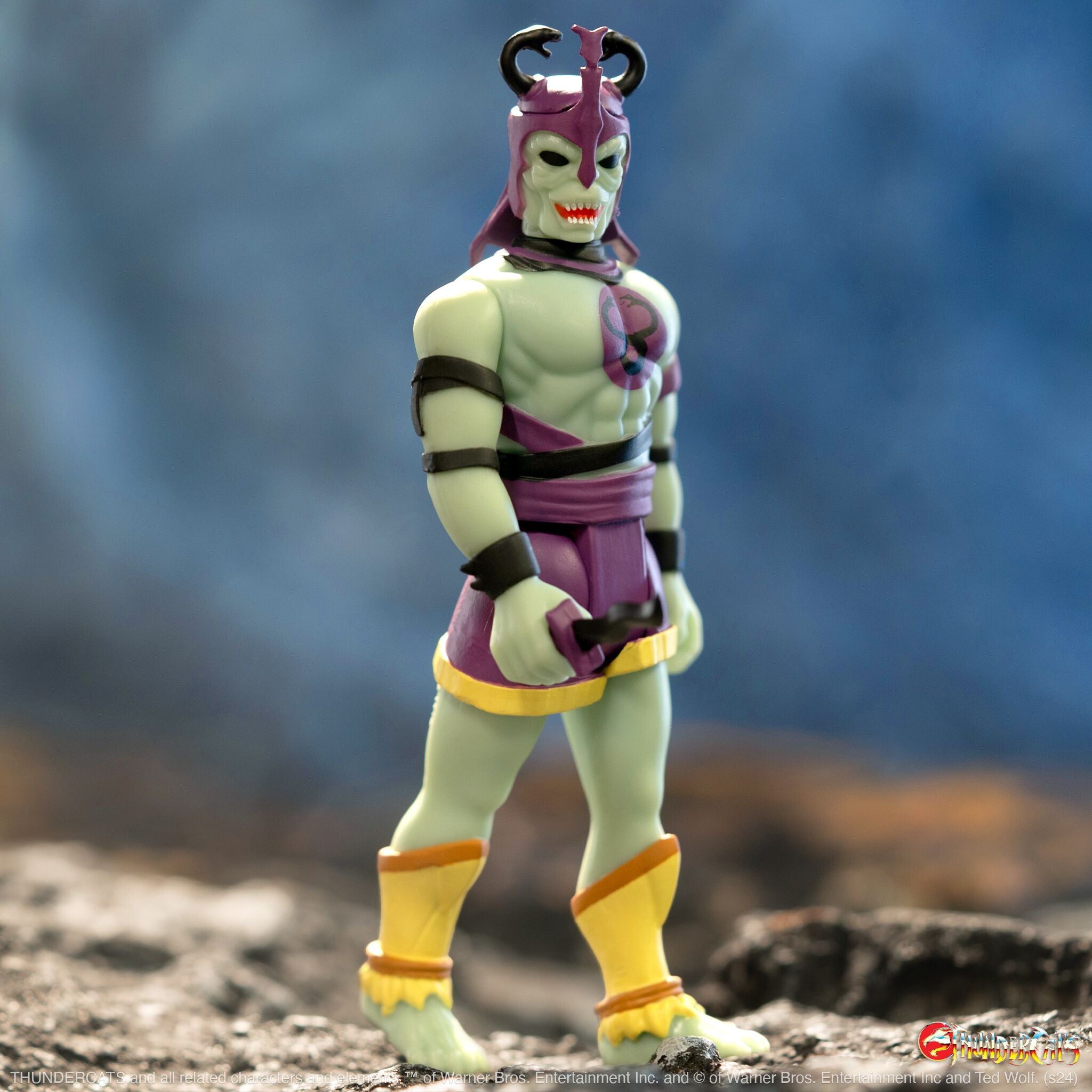 Super7 ReAction Mumm-Ra Evil Mutant figurina mov
