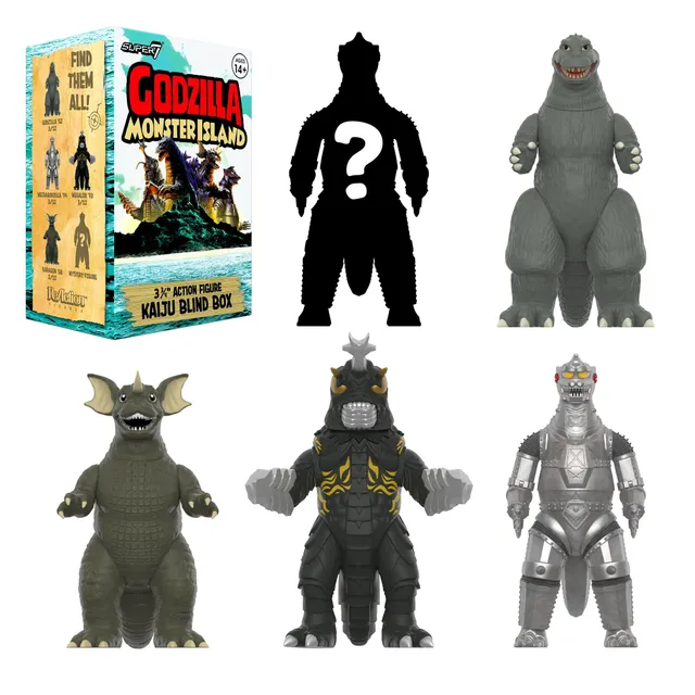 Toho Monster Island blind box figurina surpriza Godzilla