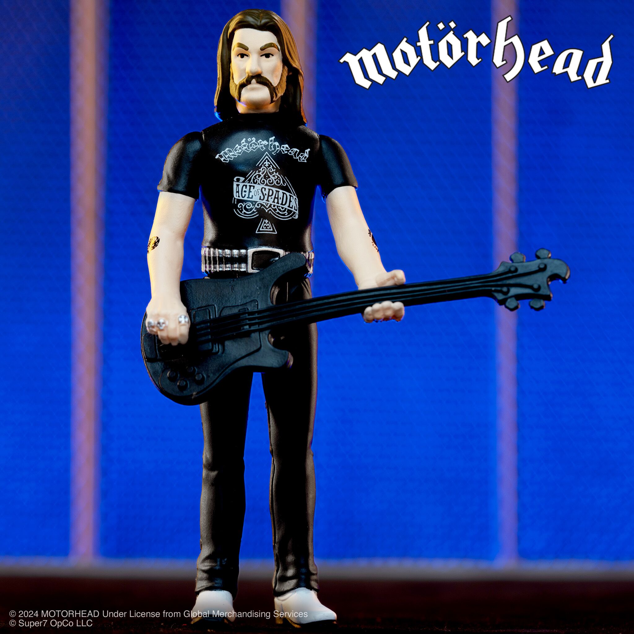 Super7 ReAction Lemmy Ace of Spades figurina articulata