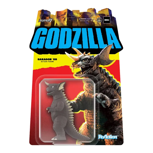 Super7 Toho ReAction Baragon 68 figurină monstru