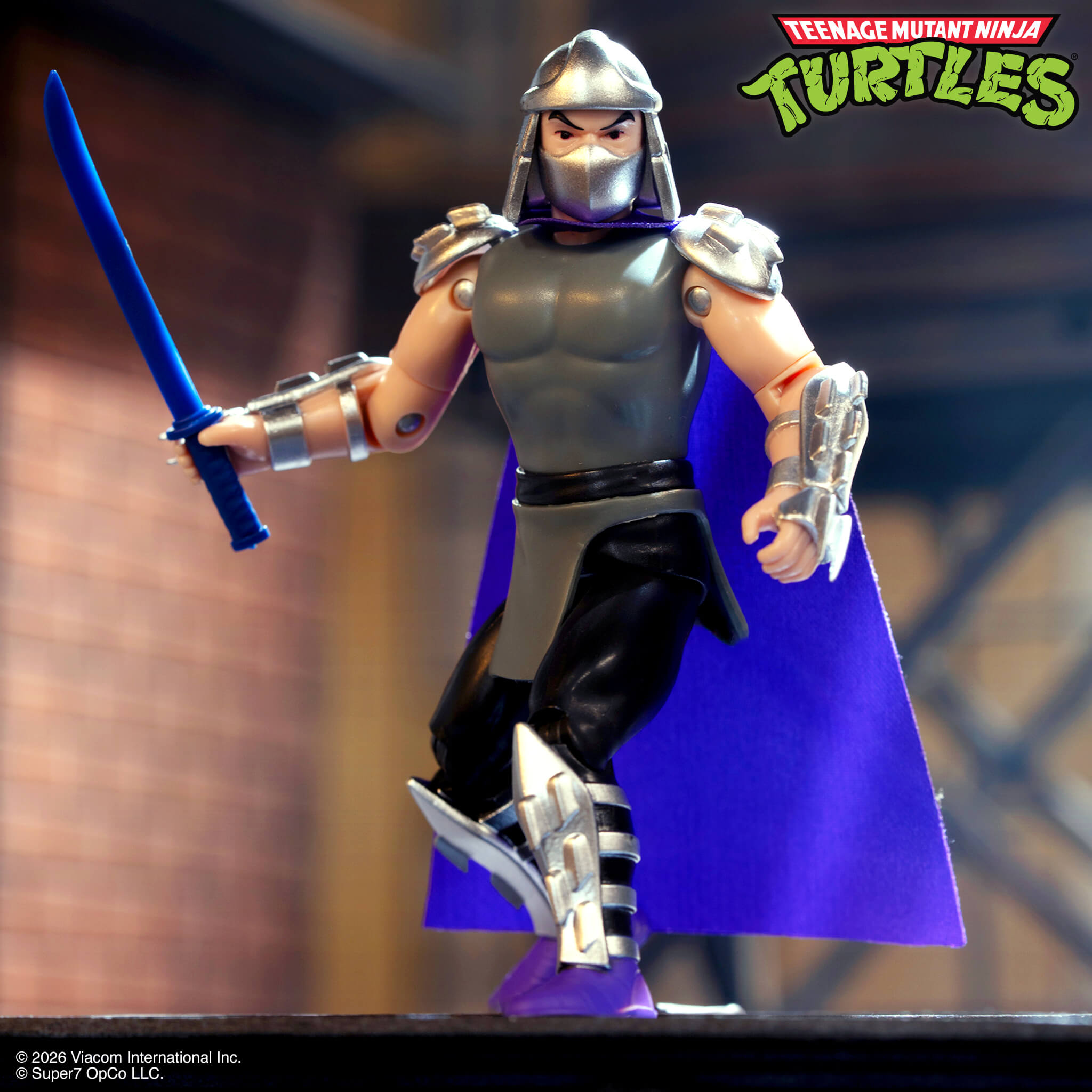 Super7 ReAction+ Shredder figurina 1987 10 cm