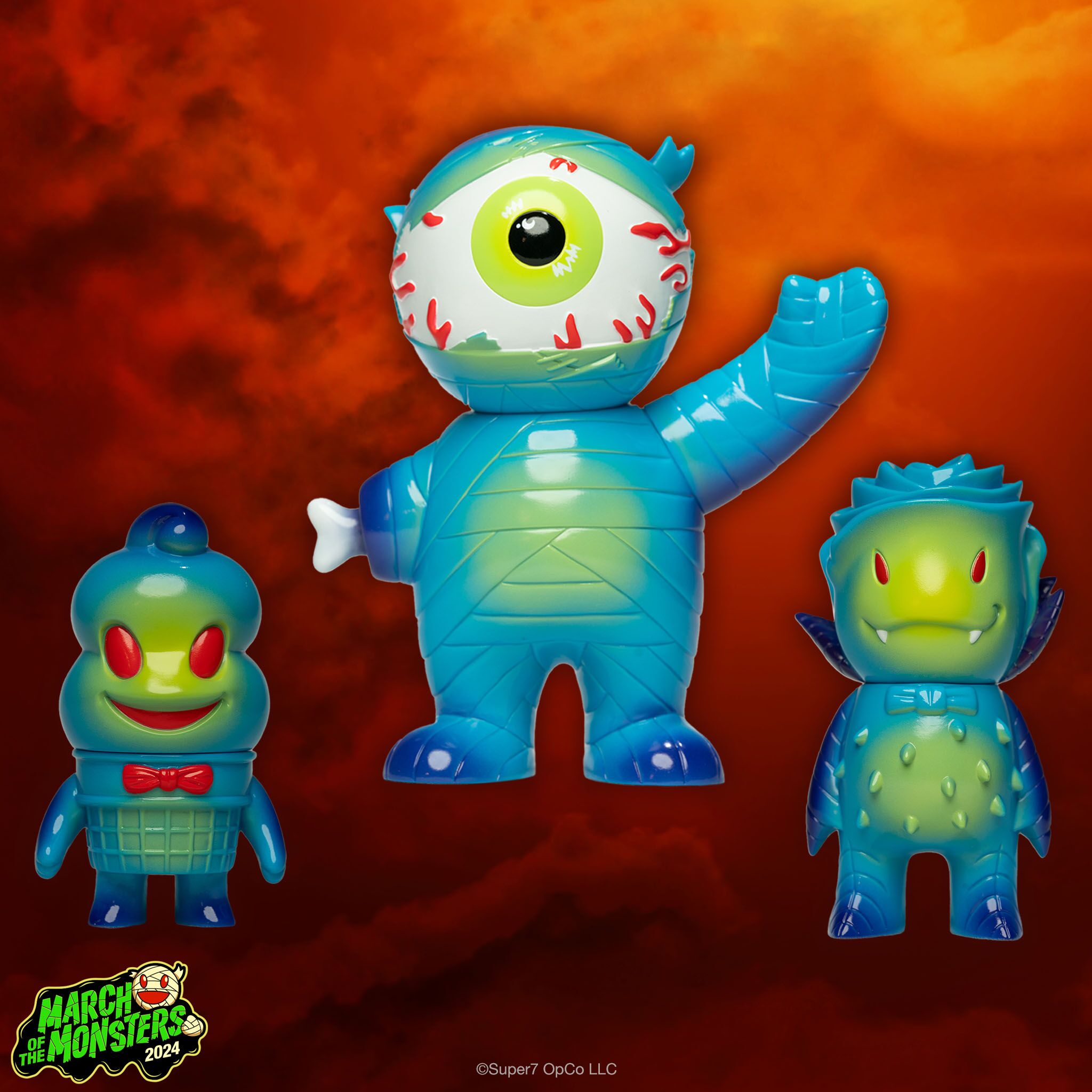 Super7 Mascots Keep Watch Mummy Boy Skulletor vinil 15 cm