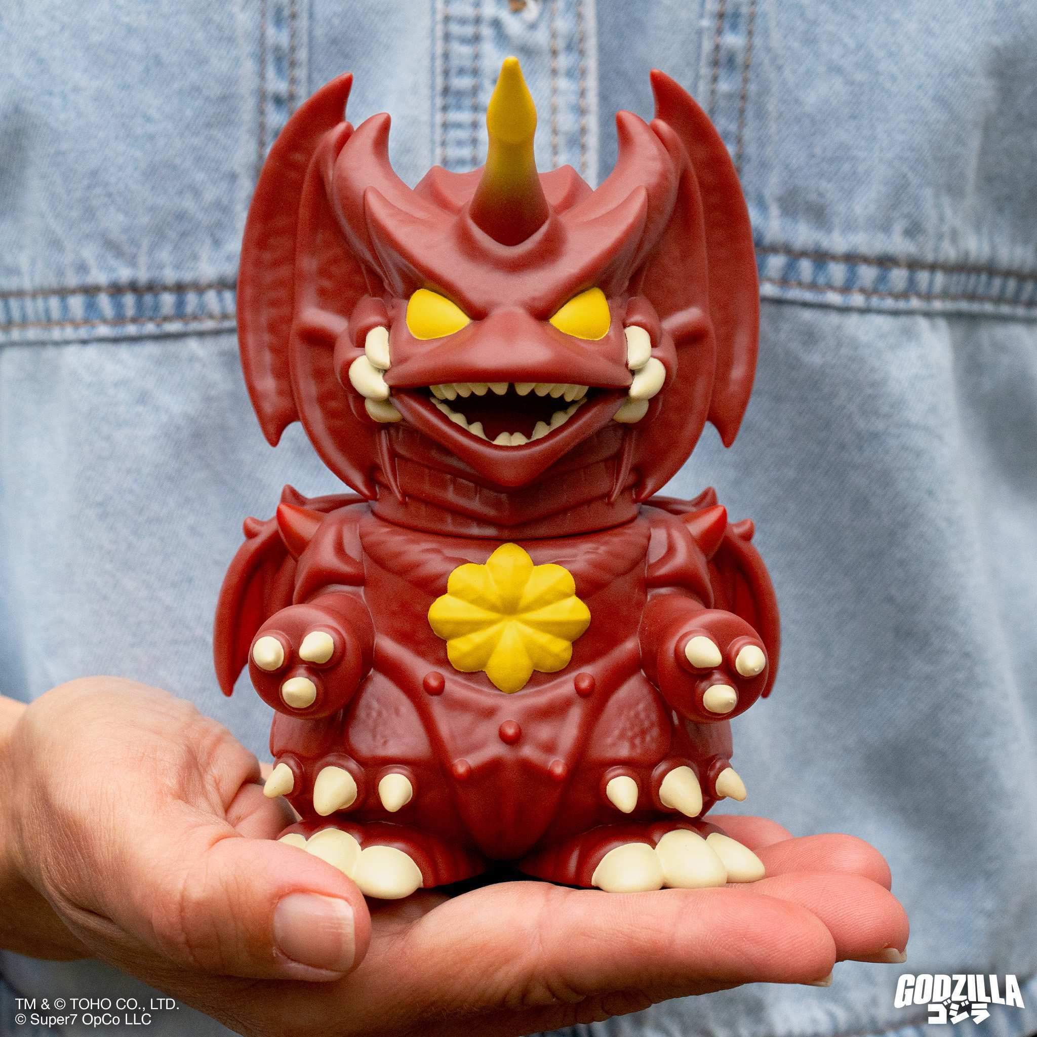 Super7 Toho FUN FUN Destoroyah figurina vinil 12,7 cm articulata