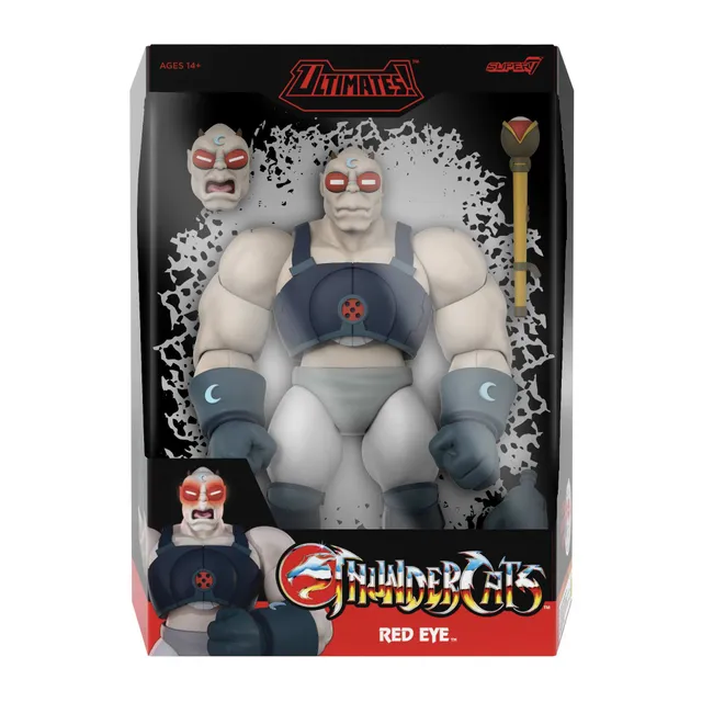 Super7 ThunderCats ULTIMATES Red Eye Wave 14 figurina LED