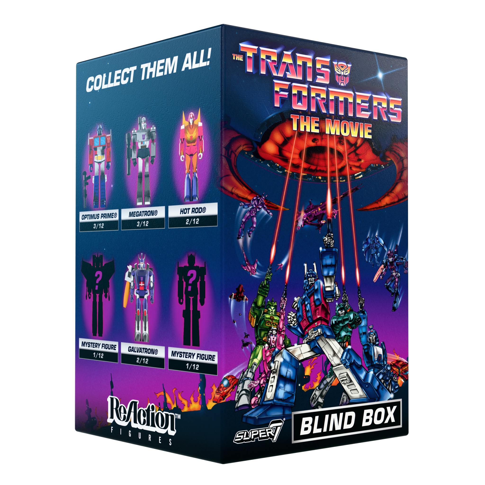 Super7 ReAction Transformers Movie figurina blind box 9,5 cm