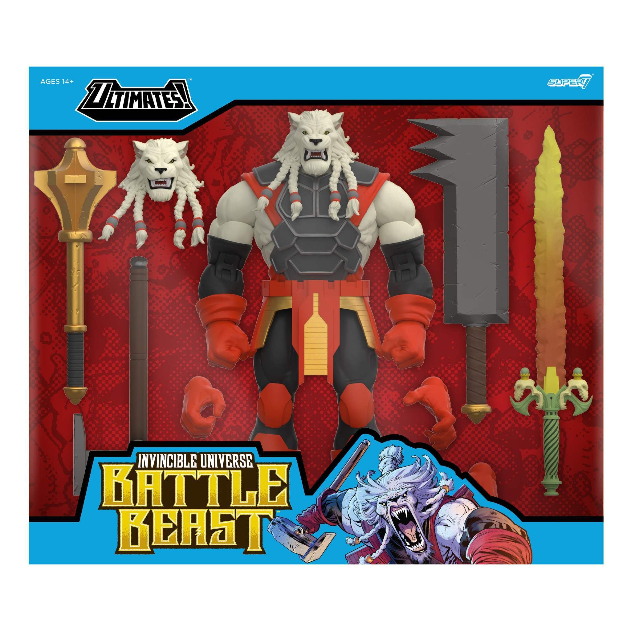 Super7 Invincible ULTIMATES Battle Beast figurina articulata