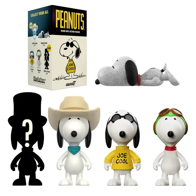 Super7 Peanuts Wave 09 figurina Snoopy blind box surpriza