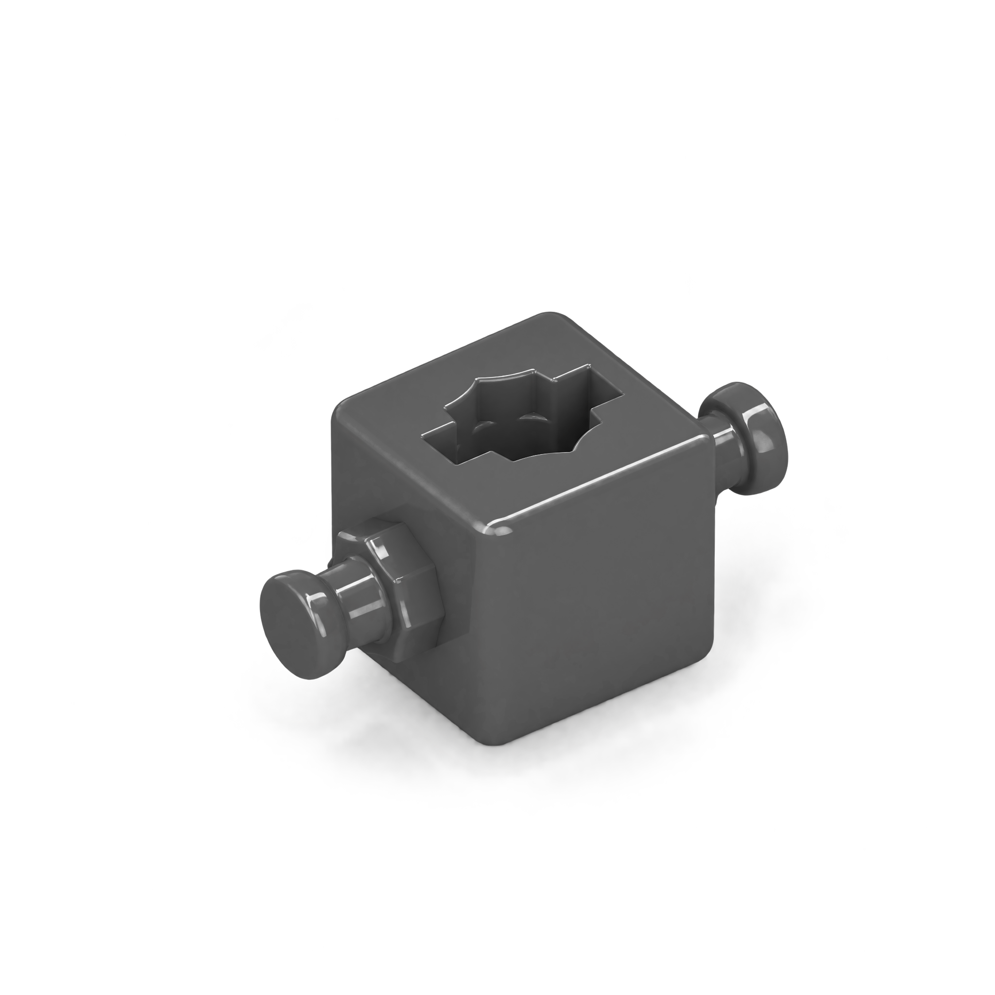 Engino Small Rod M-M piesa constructie negru mica