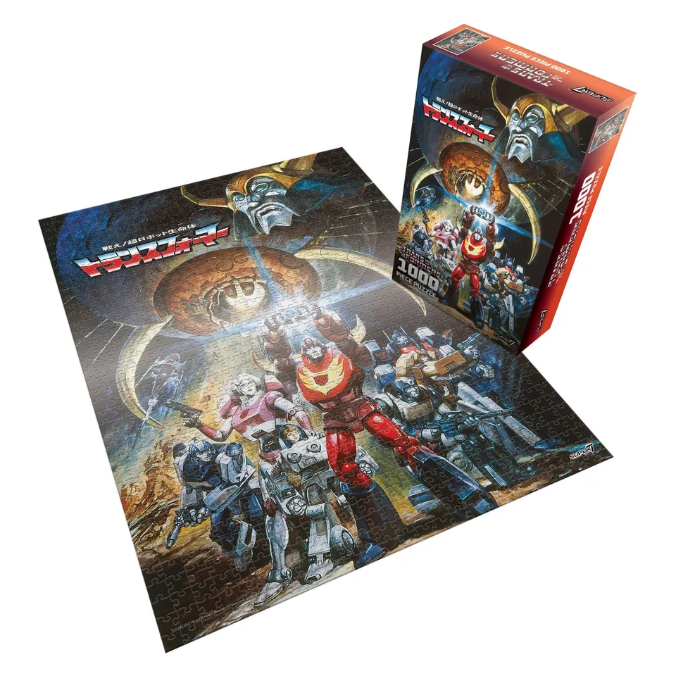 Super7 Transformers Poster puzzle 1000 piese 30x50