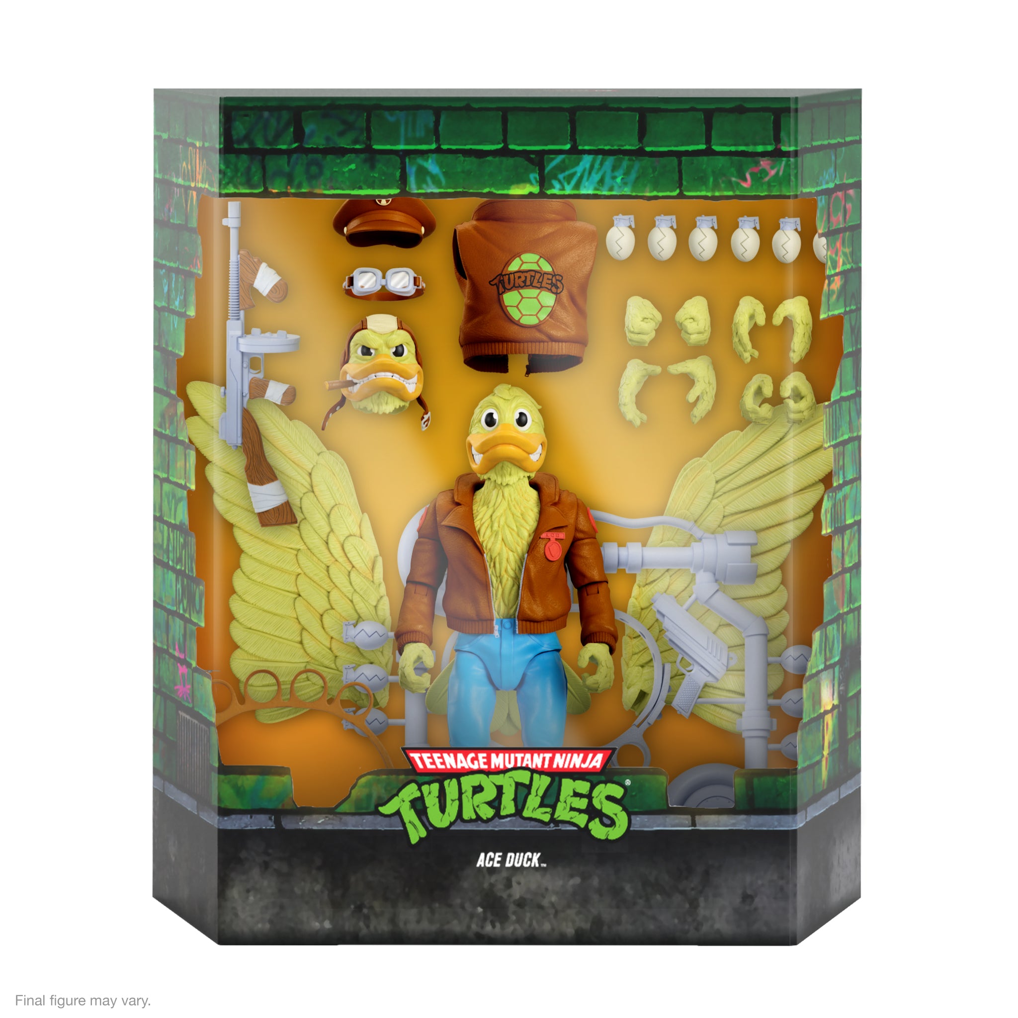 Super7 TMNT Ultimates Wave 6 Ace Duck figurina articulata 7 inch