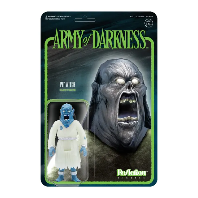 Super7 Army of Darkness Pit Witch Glow figurina 9,5 cm
